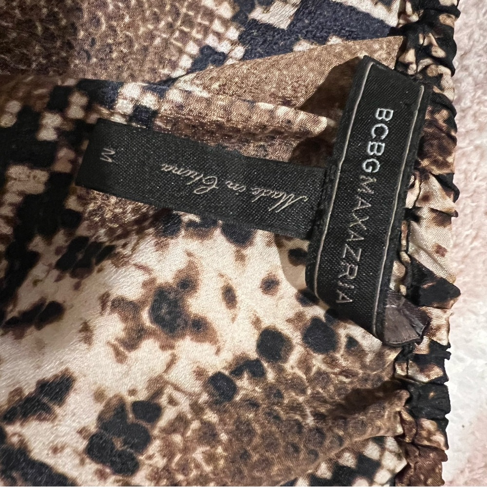 Bcbg one shoulder top